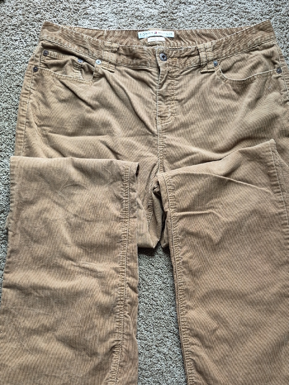 Tommy Low Rise Boot Cut Cords
